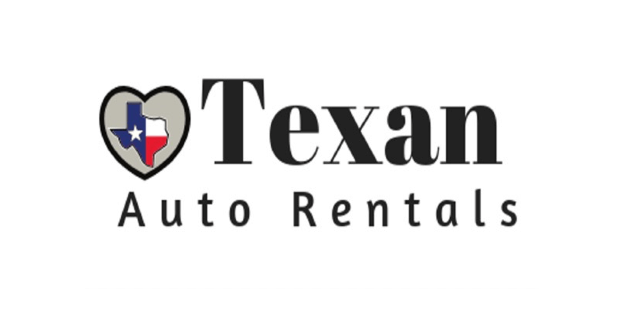 Texan Auto Rentals vehicle rental company logo