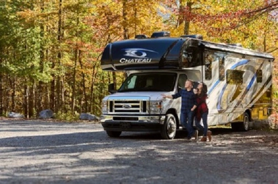 Motorhome rental experience for travel and outdoor vacations